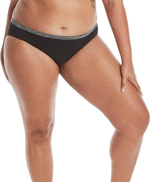 Hanes Women’s Seamless Underwear 6-Pack – Bikini, Thong & Boyshort Styles
