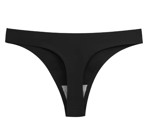 BZEL Silk Satin Thong – Seamless Sexy Women's Underwear G-String Tanga Panties