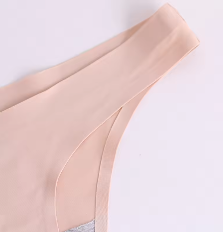BZEL Silk Satin Thong – Seamless Sexy Women's Underwear G-String Tanga Panties